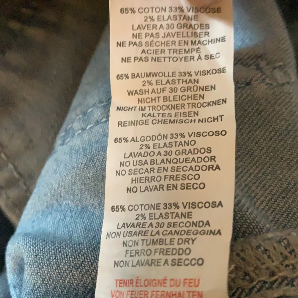 Pretty Little Thing Jean hi rise crop side stripe 6 - Picture 8 of 8